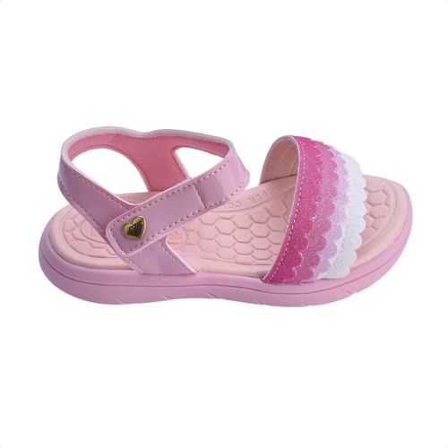 Sandália Infantil Papete Kidy Toys Rosa