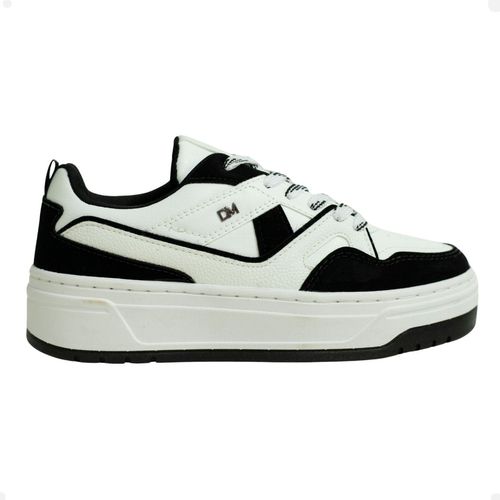Tênis Dm Urban Espresso Preto & Branco