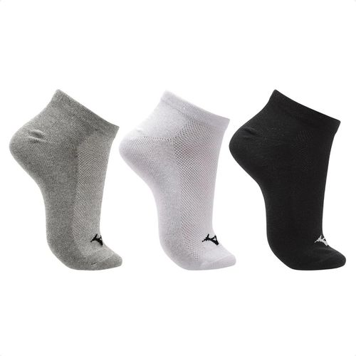 Kit Meia Fem Sapatilha Mizuno Trimiz Mifta5193-