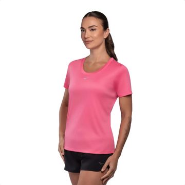 Camiseta Feminina Mizuno Run Spark Rosa