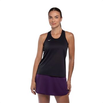 Camiseta Feminina Regata Mizuno Energy 2.0 Preta