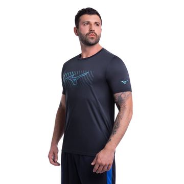 Camiseta Masculina Mc Mizuno Stamp Azul