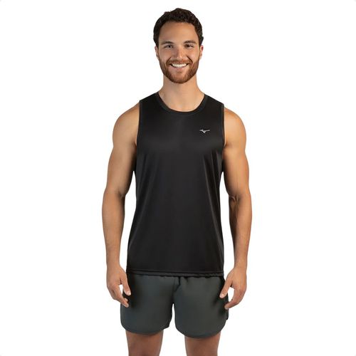 Camiseta Masculina Regata Mizuno Spark 2 Preta
