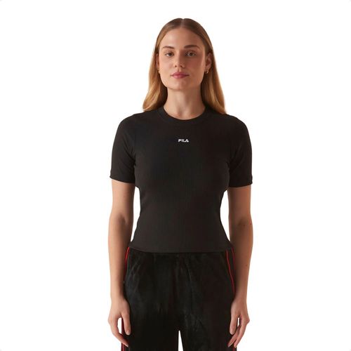 Camiseta Fila Regular Essentials Canelada Feminina