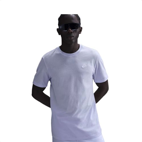 Camiseta Masculina Mc Nike Club Tee Azul