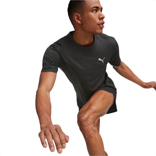 Camiseta Masculina Puma Run Favorite Heather Preta