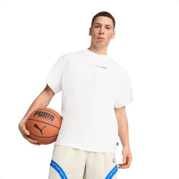 Camiseta Masculina Puma Spicy Dylan Branca