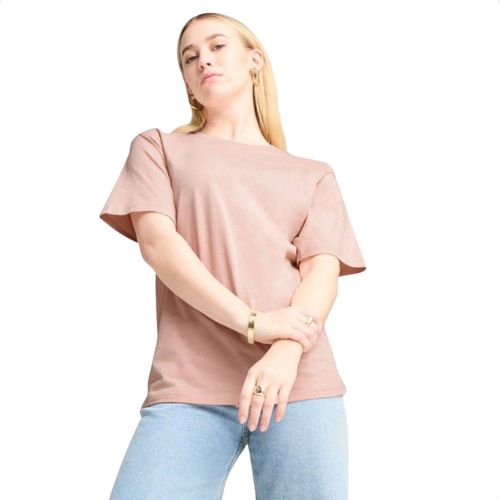 Camiseta Feminina Puma Ess Relax Rosa