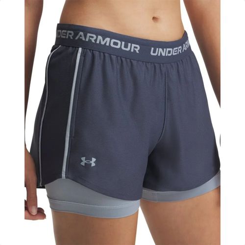 Short Feminino Curto Under Armour Tech Play Chumbo
