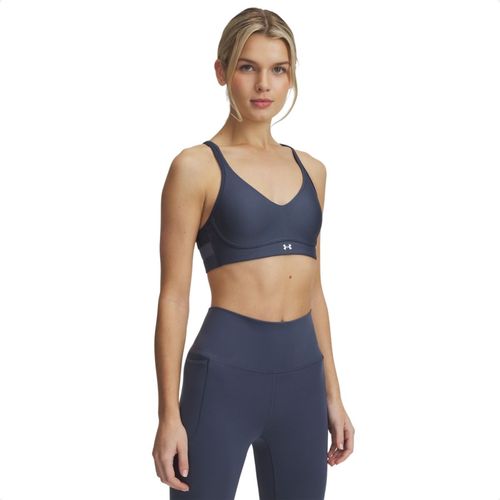 Top Feminino Bojo Under Armour Infinity 2.0 Cinza