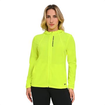 Jaqueta Feminina Corta Vento Under Armour Outrun The Storm Verde
