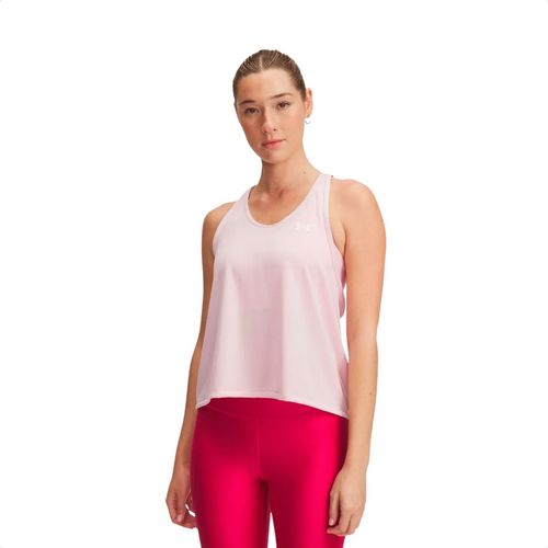 Camiseta Femininw Regata Under Armour Tech Swing Rosa