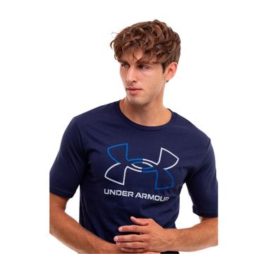 Camiseta Masculina Under Armour Gl Foundation Azul
