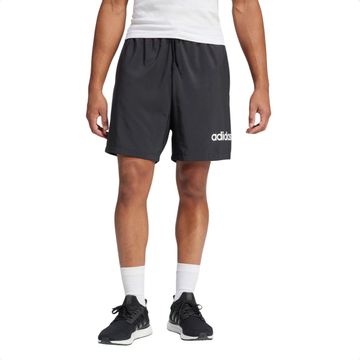 Short Masculino Futebol Adidas Essentials Linear Preto
