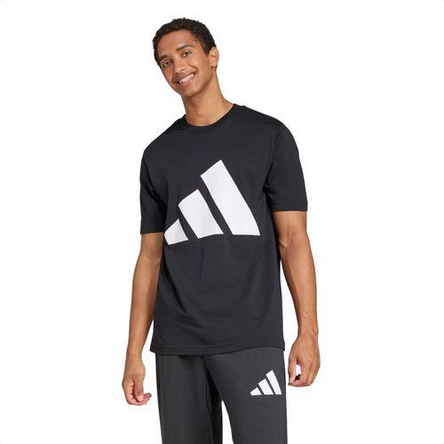 Camiseta Masculino Adidas Essentials Big Logo Preto