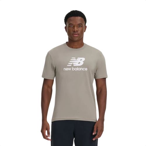 Camiseta Masculina New Balance Essentials Cinza