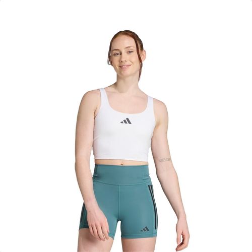 Camiseta Feminino Regata Power Light Adidas Branco