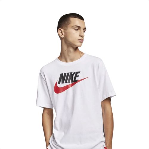 Camiseta Masculina Nike Sportswear Icon Futura Branca