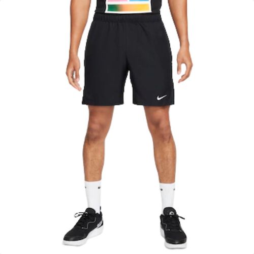 Short Masculino Longo Nike Nikecourt Victory 7 Preto