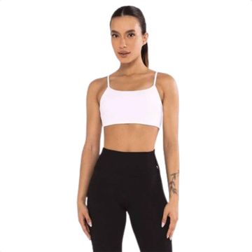 Top Feminino Bojo Alto Giro Fluxy Branco