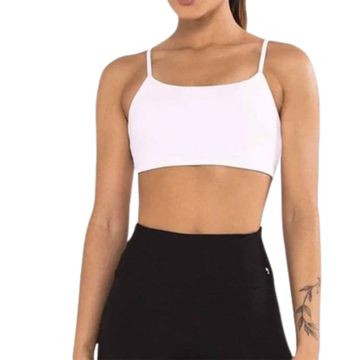 Top Feminino Bojo Alto Giro Fluxy Branco