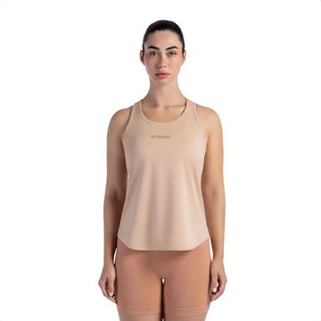 Camiseta Feminina Regata Olympikus Bege