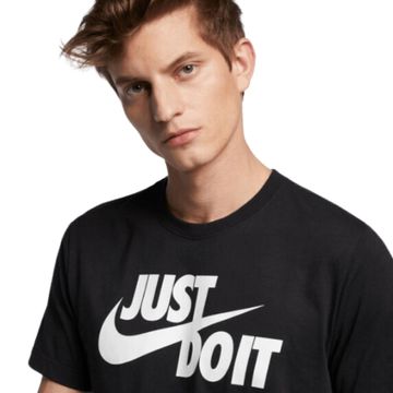 Camiseta Masculina Nike Tee Just Do It Preta