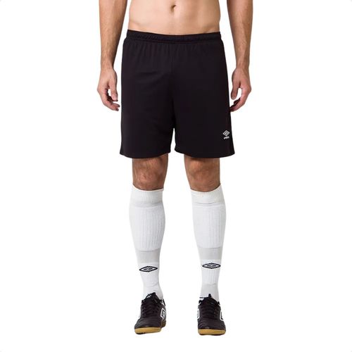 Short Masculino Futebol Umbro Twr Striker Preto