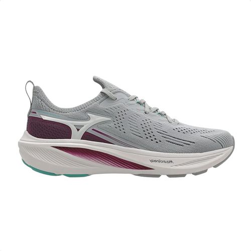 Tênis Corrida Feminino Mizuno Sunrise Cinza