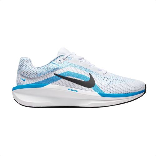 Tênis Corrida Masculino Nike Air Winflo 11 Branco E Azul
