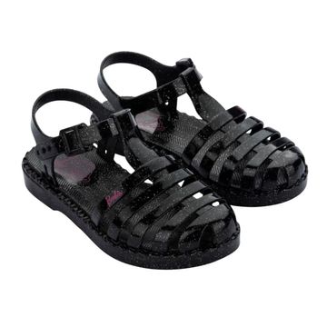 Sandalia Infantil Papete Grendene Barbie Duo Preta