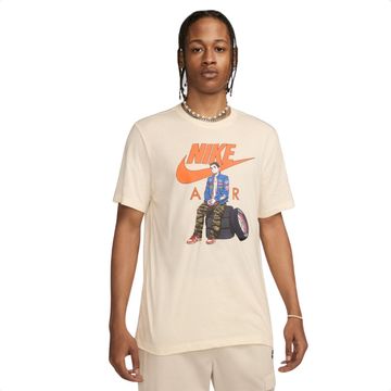 Camiseta Masculina Sportwear Wheels Nike Pk4 Bege