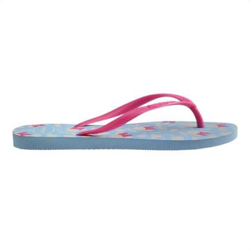 Chinelo Infantil Dedo Havaianas Slim Disney Azul
