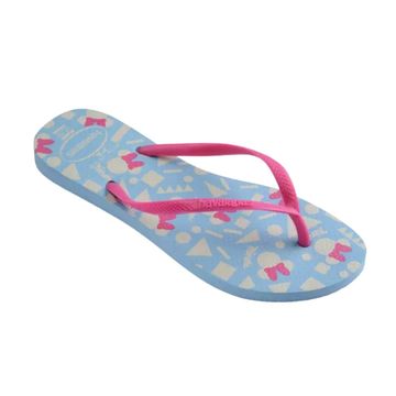 Chinelo Infantil Dedo Havaianas Slim Disney Azul