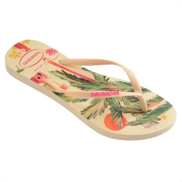 Chinelo Feminino Dedo Havaianas Slim Summer Bliss