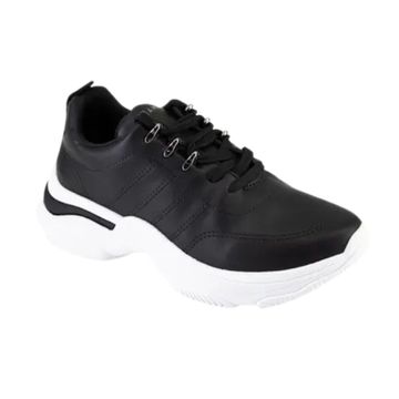 Tênis Moda Feminino Ramarim Chunky Preto