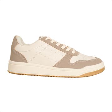 Tênis Feminino Casual Dm Urban Lumi Off White E Bege