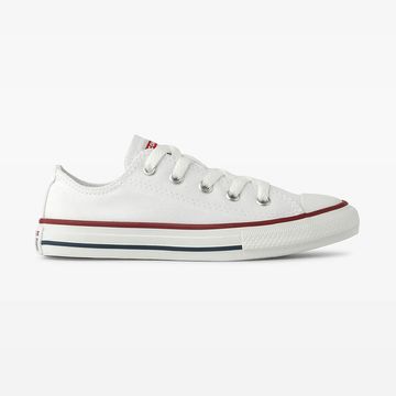 Tênis Juvenil Casual Converse Chuck Taylor All Star Canvas Branco