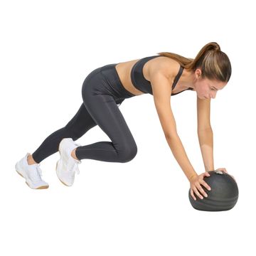 Top Feminino Adidas Powerreact Big Logo Chumbo