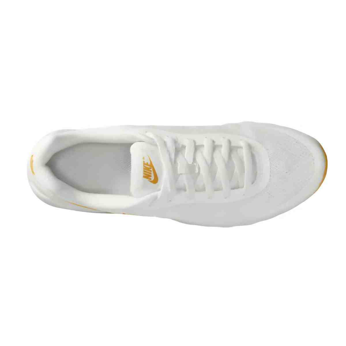 Tênis Casual Masculino Nike Air Max Invigor Branco E Amarelo